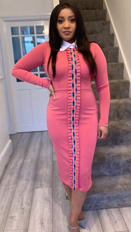 Imani Powder Pink Dress